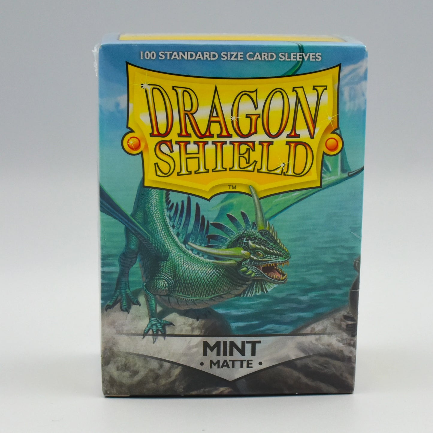 Dragon Shield - Mint - Matte - 100 Standard Size Card Sleeves