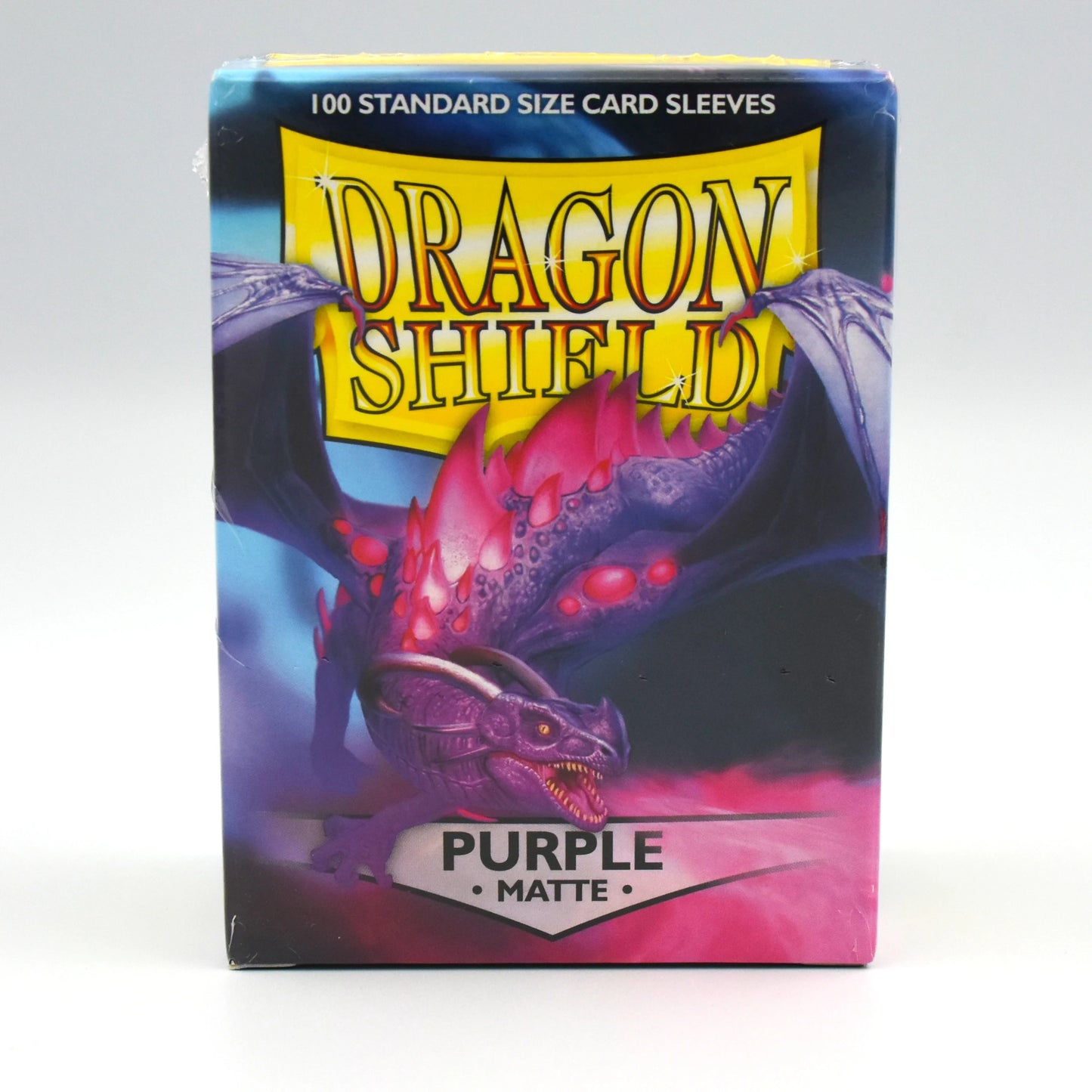 Dragon Shield - Purple - Matte - 100 Standard Size Card Sleeves