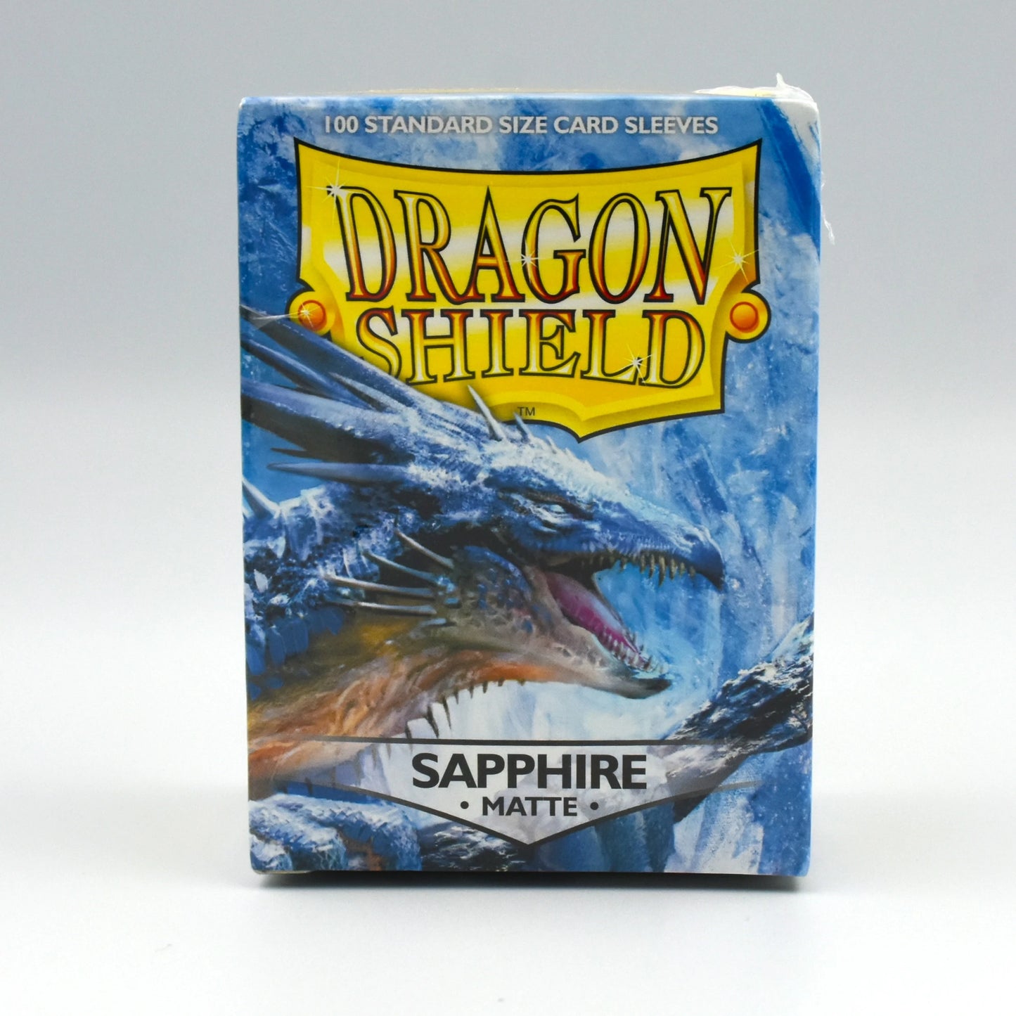 Dragon Shield - Sapphire - Matte - 100 Standard Size Card Sleeves