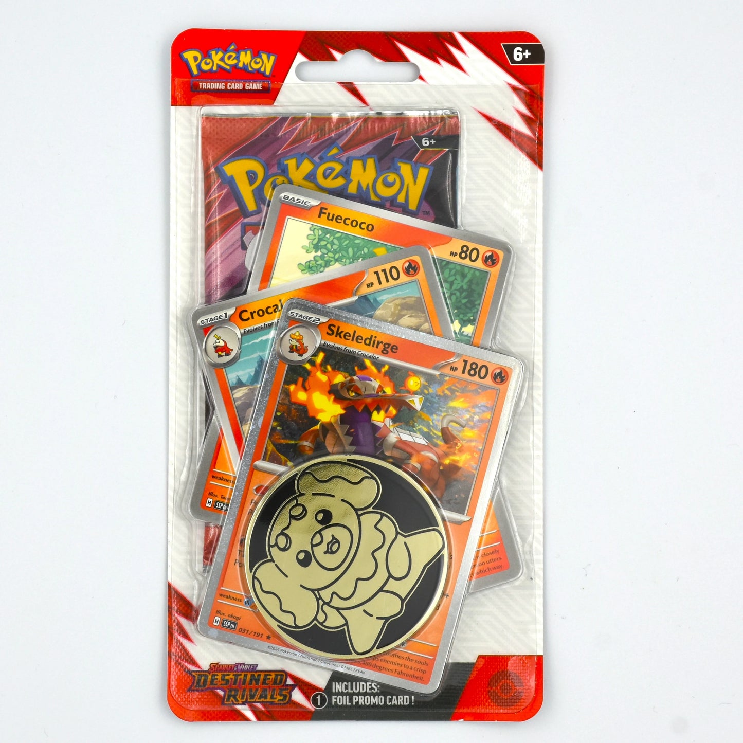 Pokemon - Destined Rivals: Skeledirge Premium Checklane Blister
