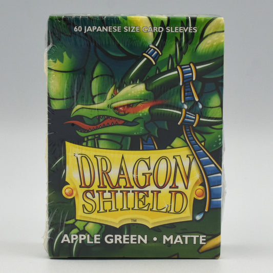 Dragon Shield - Apple Green - Matte - 60 Japanese Size Card Sleeves