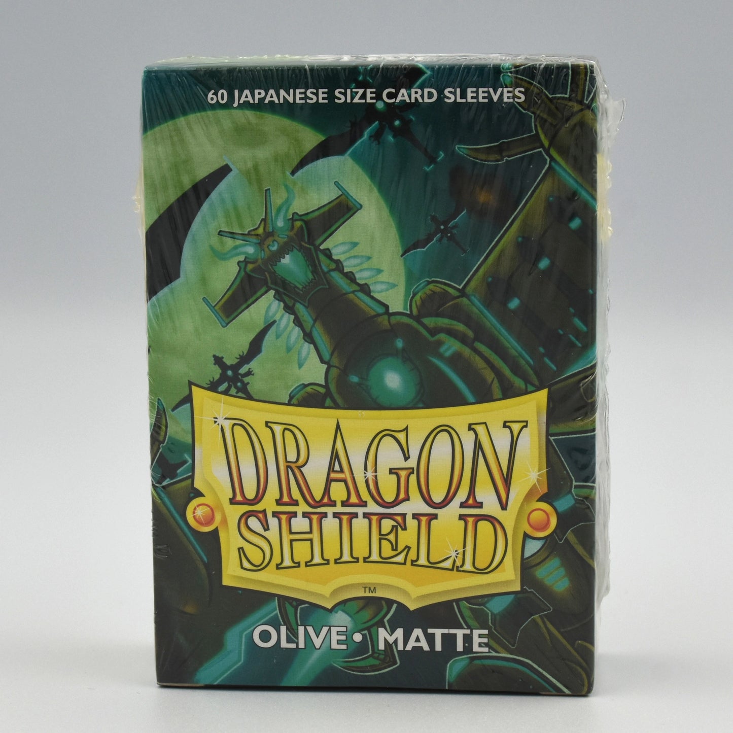 Dragon Shield - Olive - Matte - 60 Japanese Size Card Sleeves