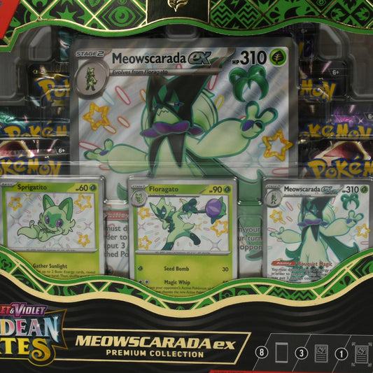 Pokemon - Paldean Fates - Meowscarada ex Premium Collection