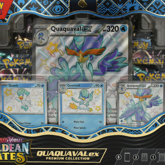 Pokemon - Paldean Fates - Quaquaval ex Premium Collection