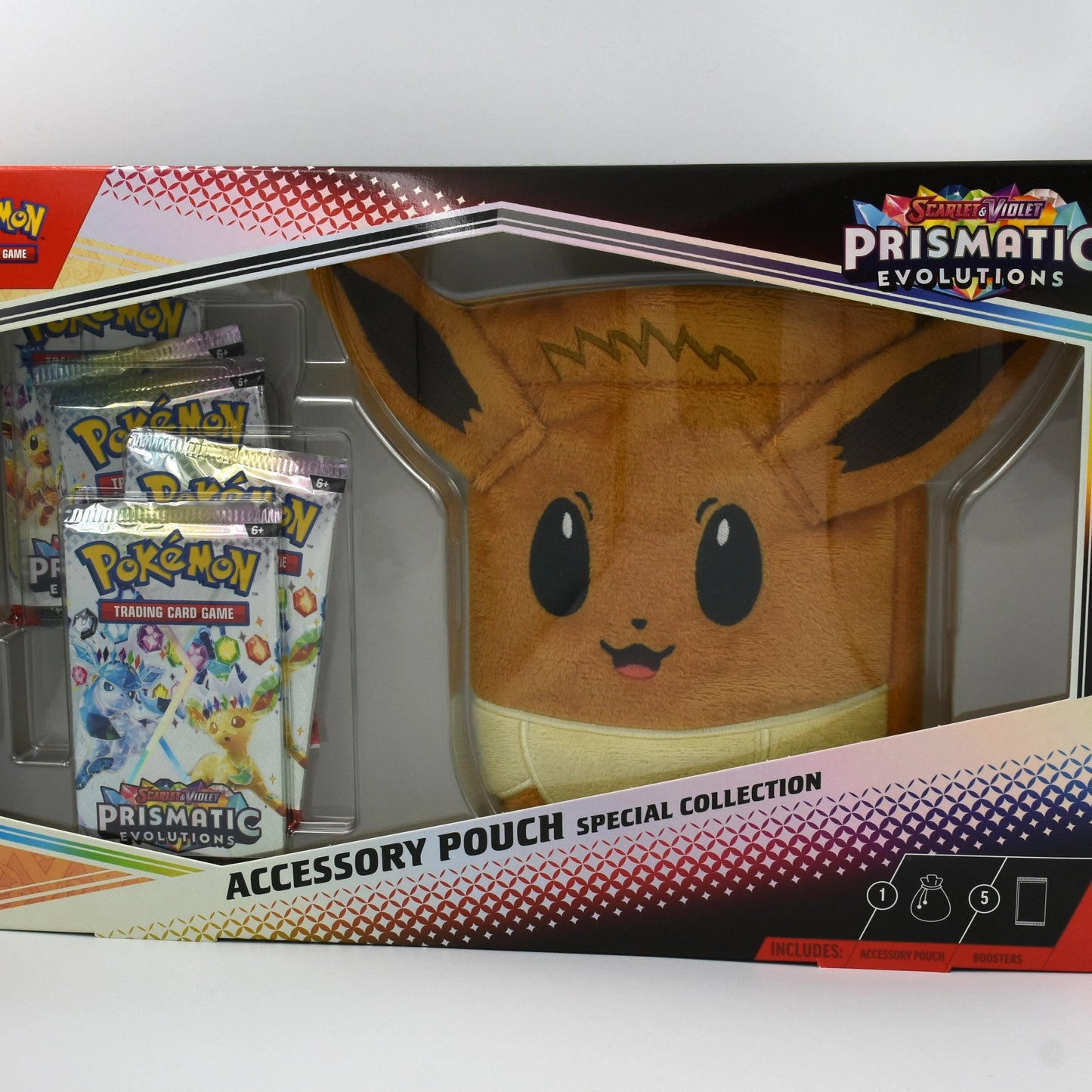 Pokemon - Prismatic Evolutions: Accessory Pouch Special Collection