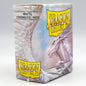Dragon Shield - White - Matte - 100 Standard Size Card Sleeves