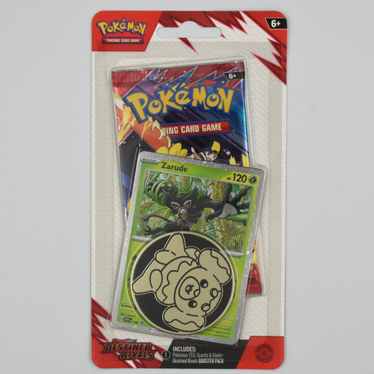 Pokemon - Destined Rivals Checklane Blister - Zarude