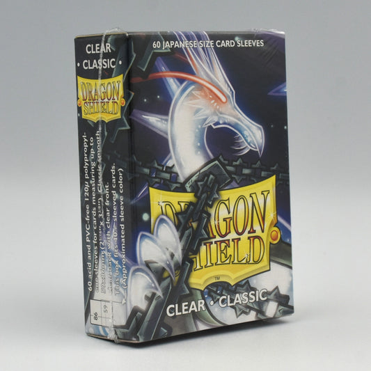 Dragon Shield - Clear - Classic - 60 Japanese Size Card Sleeves