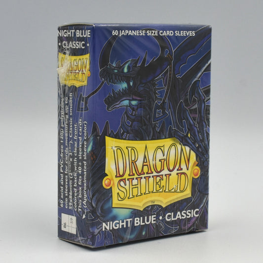 Dragon Shield - Night Blue - Classic - 60 Japanese Size Card Sleeves