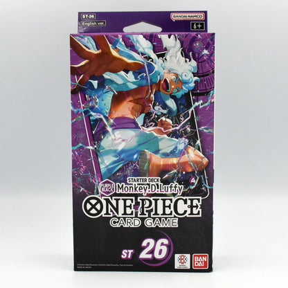 One Piece - Starter Deck Purple/Black Monkey D. Luffy (ST26)