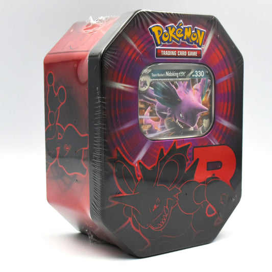 Pokemon - Team Rocket Tins: Team Rocket's Nidoking ex Tin